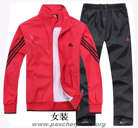 survetement adidas noir et rose femme