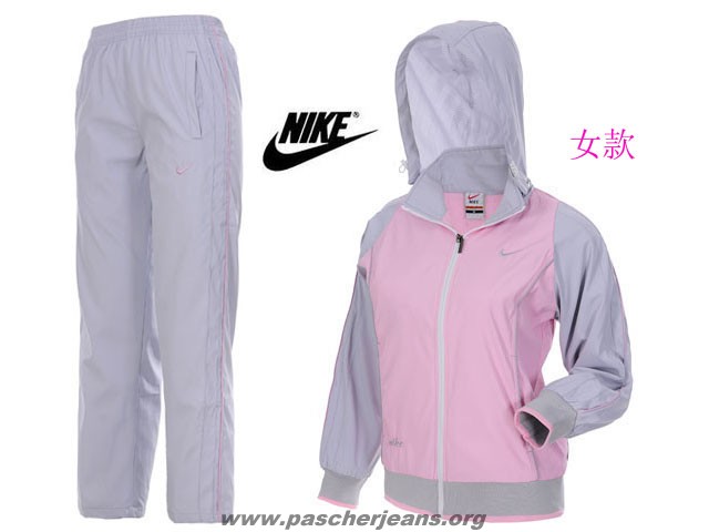 survetement femme nike gris